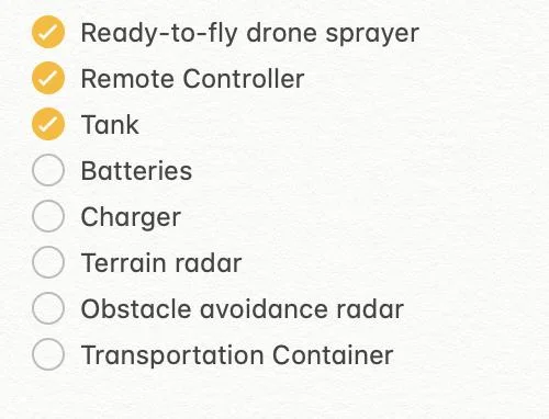 25L Crop Protection Spraying Uav Agriculture Drone Kit Sprayer