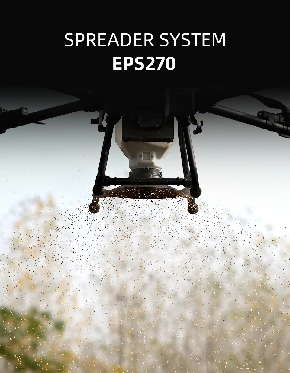 Eft EPS270 Crop Sowing Machine 70L Tank Drone Fertilizer Spreader for Z50