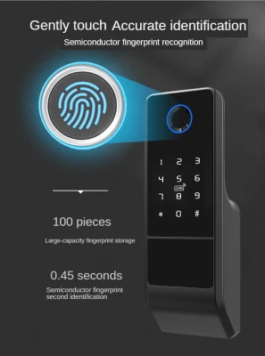  Waterproof Smart Fingerprint Lock Outdoor Door Lock Tuya Smart Apartment Password Lock