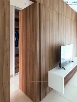  Interior Wooden Plywood Door Exterior Main Door Walnut White Oak Wood Double Door Design Solid Wood Entrance Door Wooden Panel Design Wood Door
