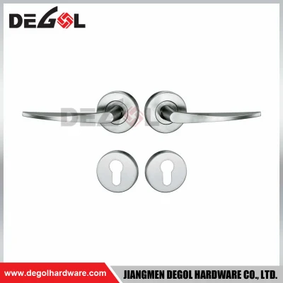  304 Steel Door Handle Lock for Interior Door Wood Door Lock Handle Hot Sale New Design Golden Color Lock Set