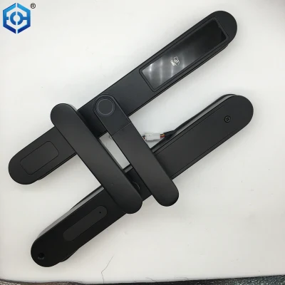  Smart Fingerprint Door Lock with Handle Touch Screen Keypad Deadbolt Password Code Lever Lock