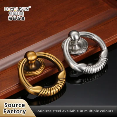 High Quality Bulk Door Knocker Antique Design in Brass Metal Door Knocker for Main Doors Hardware Supplies