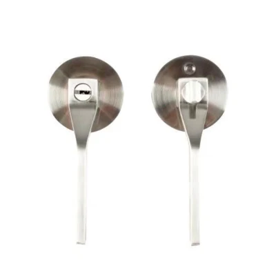 Contemporary Slim Round Design Easy Open Good Quality Lever Laxury Golden Door Handles