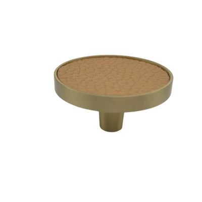  Drawer Cabinet Leather Handle Wardrobe Door Handle Pulls Knob