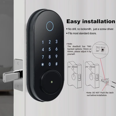  Hot Sale Digital Password Electronic Keypad Smart Door Lock Deadbolt