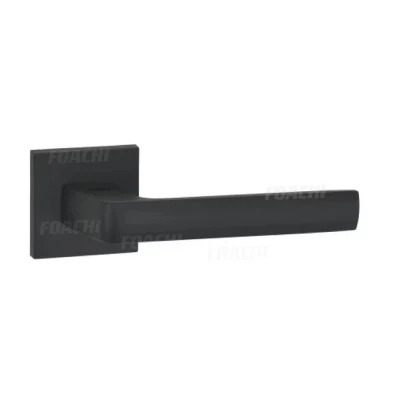 Basic Customization High Quality Aluminum Door Handle Lever Handle on Square Rosette