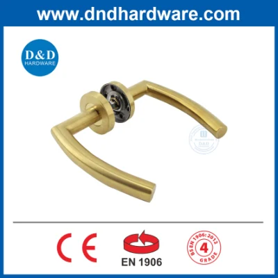 En1906 Stainless Steel Furniture Hardware Lock Lever Handle for Wood Door