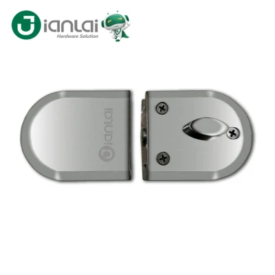  Zinc Door Lock Keyless Camber Frameless Glass Door Lock
