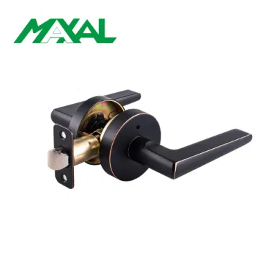 Zinc Alloy Security Lever Lock Quick Release Button Privacy Door Handle Lock