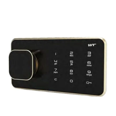  Black Fingerprint Door Lock Traditional Home Office Smart Safe Lock