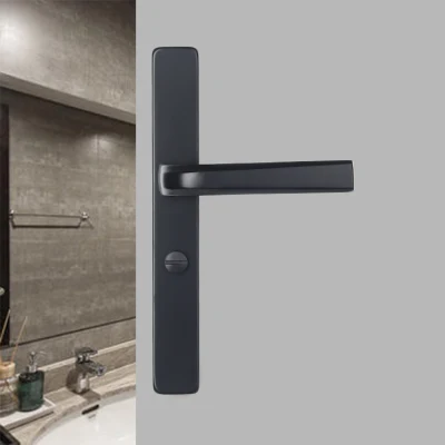  Very Narrow Bathroom Door Lock Kitchen Toilet Toilet Single Tongue Handle Keyless Door Locks