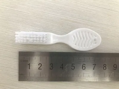  Flexible Thumbprint Toothbrush Jail High Security Toothbrush Prison Short Toothbrush Manufacture