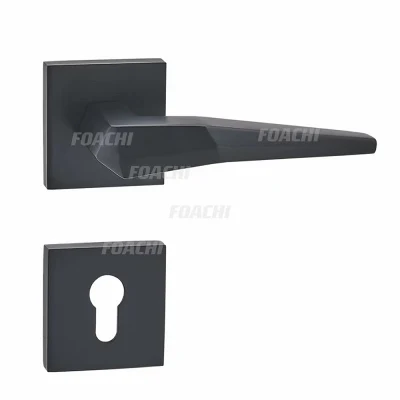  Aluminum Metal Lever Handle Interior Locks Stainless Steel Modern Zinc Alloy Design Pull Handle Gold Color Luxury Door Handle for Door Pull Handle