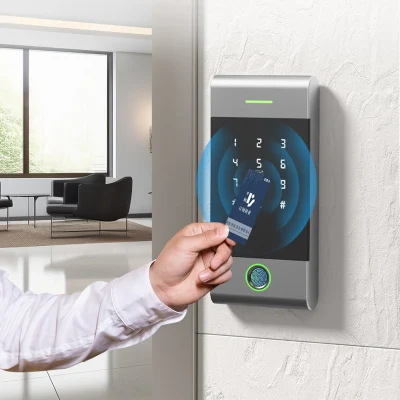  Waterproof Ttlock Tthotel Access Control System Keypad RFID Digital Biometric Fingerprint Access Control Card Readers Door Lock