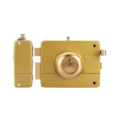  Iron Wooden Door Dormitory Lock South American Foreign Trade Mechanical Bull Head Anti-Theft Indoor Old-Fashioned Exterior Door Lock
