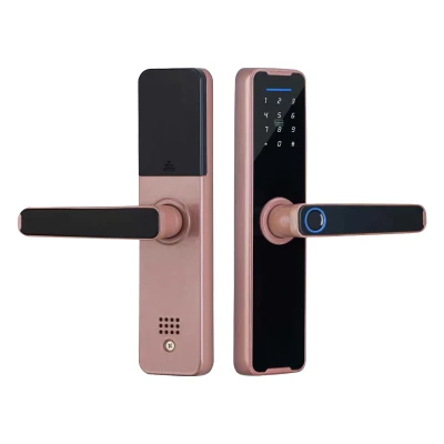  Keyless Entry Tuya Smart WiFi Lock Biometric Fingerprint Digital Code Smart Life APP Condominium Door Lock for Smart Home Works with Alexa Google Home Villa