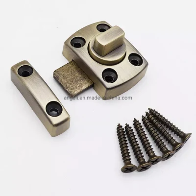  Door Slide Lock Bolt House Security Lock Zinc Alloy Security Door Latch