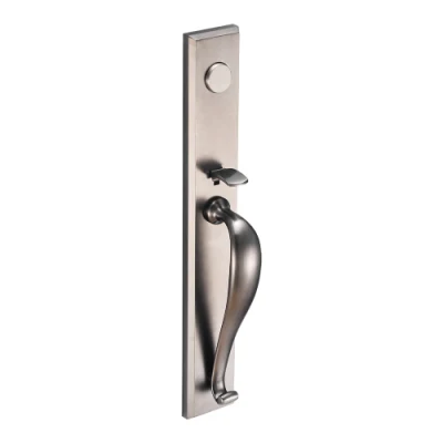 Security Mechanical Villa Door Lever Handle Key Lock Set