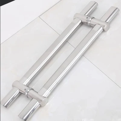  High Quality Modern Minimalist Shower Room Stainless Steel Glass Door Handle