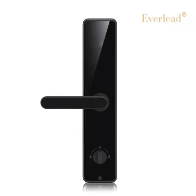  Smart Digital Lock Fingerprint WiFi Door Lock Tuya APP Indoor Handle Door Locks