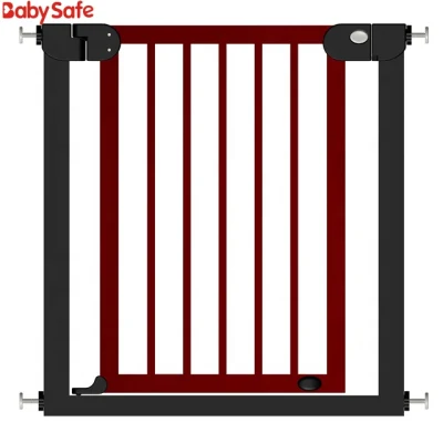  Wood Baby Safety Gate with Magnet System and Double Locking