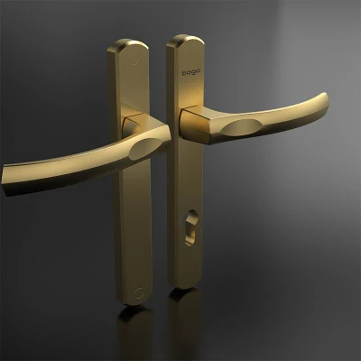  Keyless Entry Door Lock Handle Mag Locks Aluminum