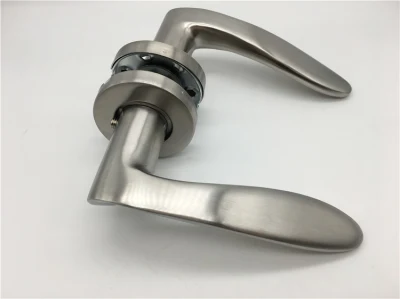 Custom Satin SSS Stainless Steel Solid Front Door Handles