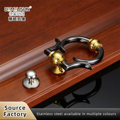 High Quality Bulk Door Knocker Antique Design in Brass Metal Door Knocker for Main Doors Hardware Supplies