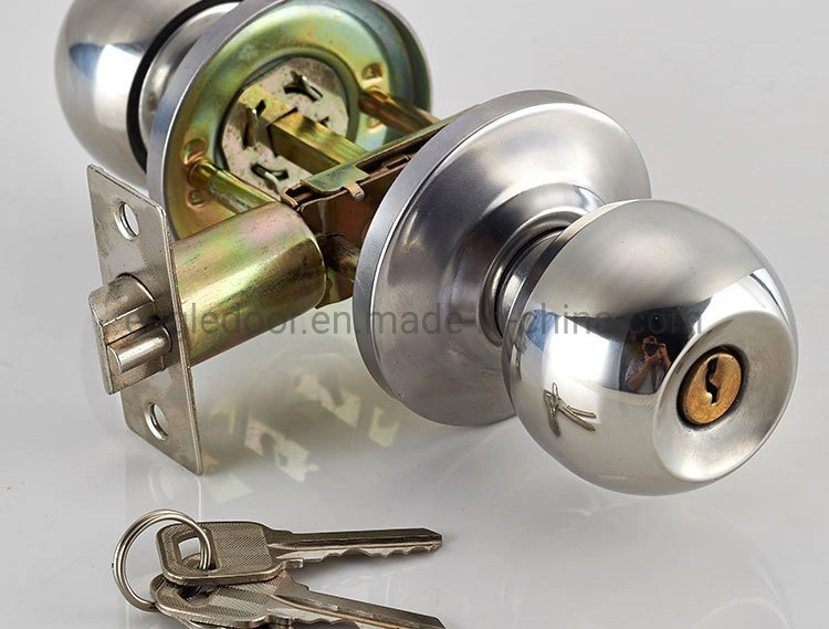 Hot Sale Stainless Steel High Security Interior Room Tubular Keyed Entry Door Knob Lock