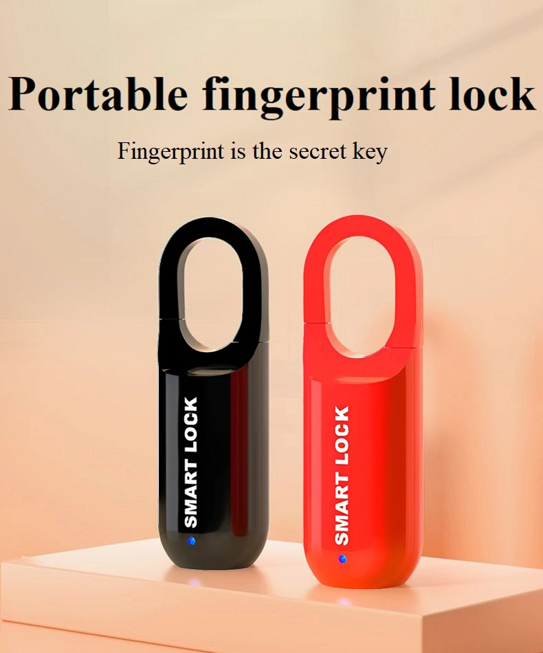 New Convenient Office Household Smart Fingerprint Padlock Door Lock