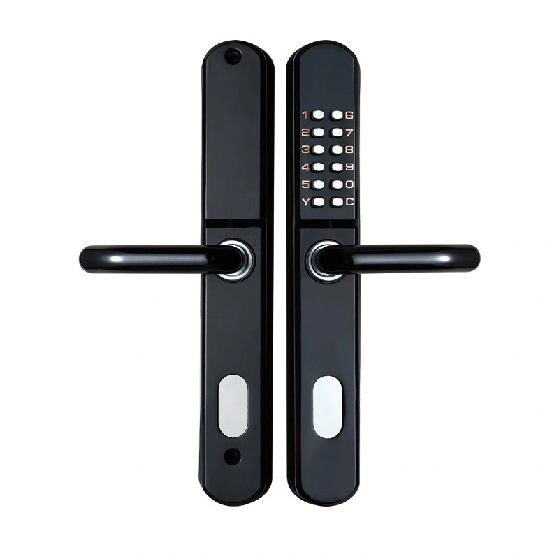 Smart Bedroom WiFi Electronic Intelligent Retro Color Handle Lock Set Password/Key Door Lock