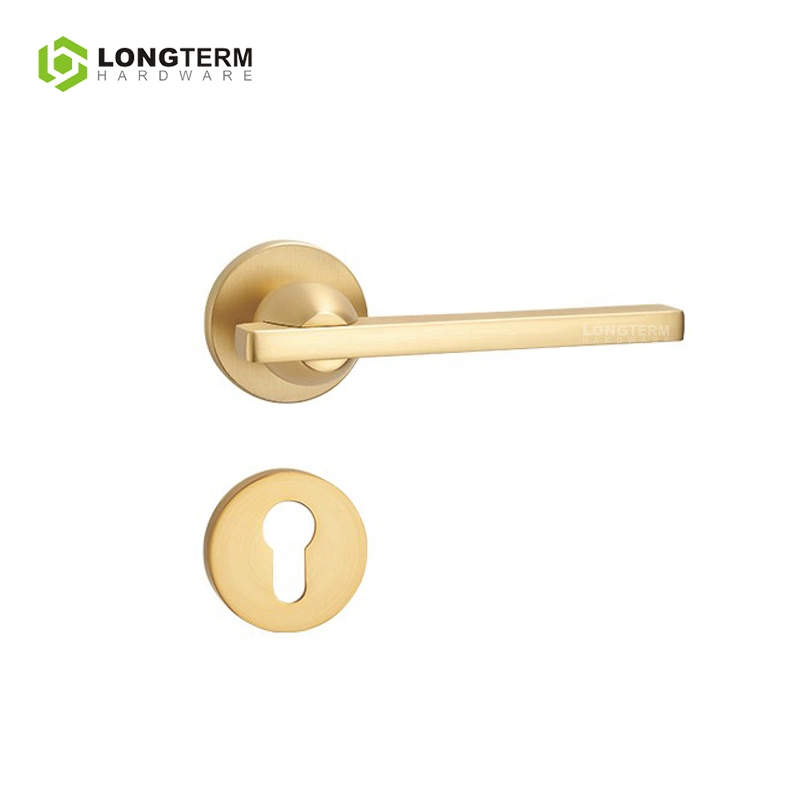 Latest Zinc Alloy Luxury Door Lock Front Door Handle Locks Zinc Alloy Door Lever Interior Lock Set