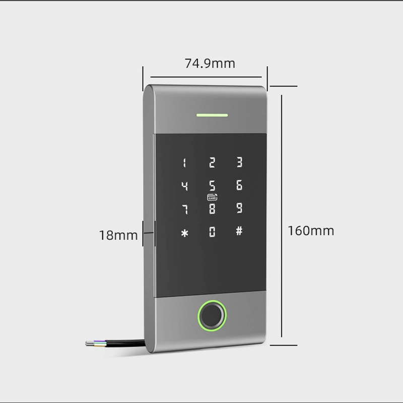 Waterproof Ttlock Tthotel Access Control System Keypad RFID Digital Biometric Fingerprint Access Control Card Readers Door Lock