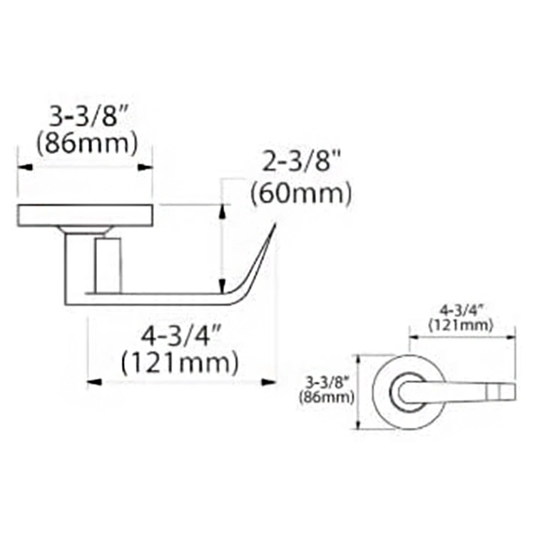 Home Door Lock Best Brands Double Sided Door Handle Lever Type Locks