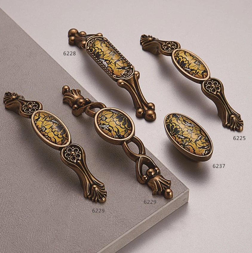 Ab/PC Zinc Alloy Antique Wardrobe Handles Furniture Cabinet Hardware Drawer Handle