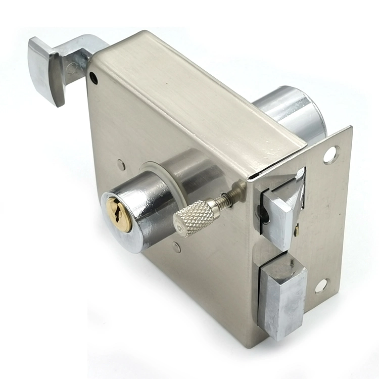 South America Wholesales Safety Zinc Alloy Door Cylinder Rim Lock with Key