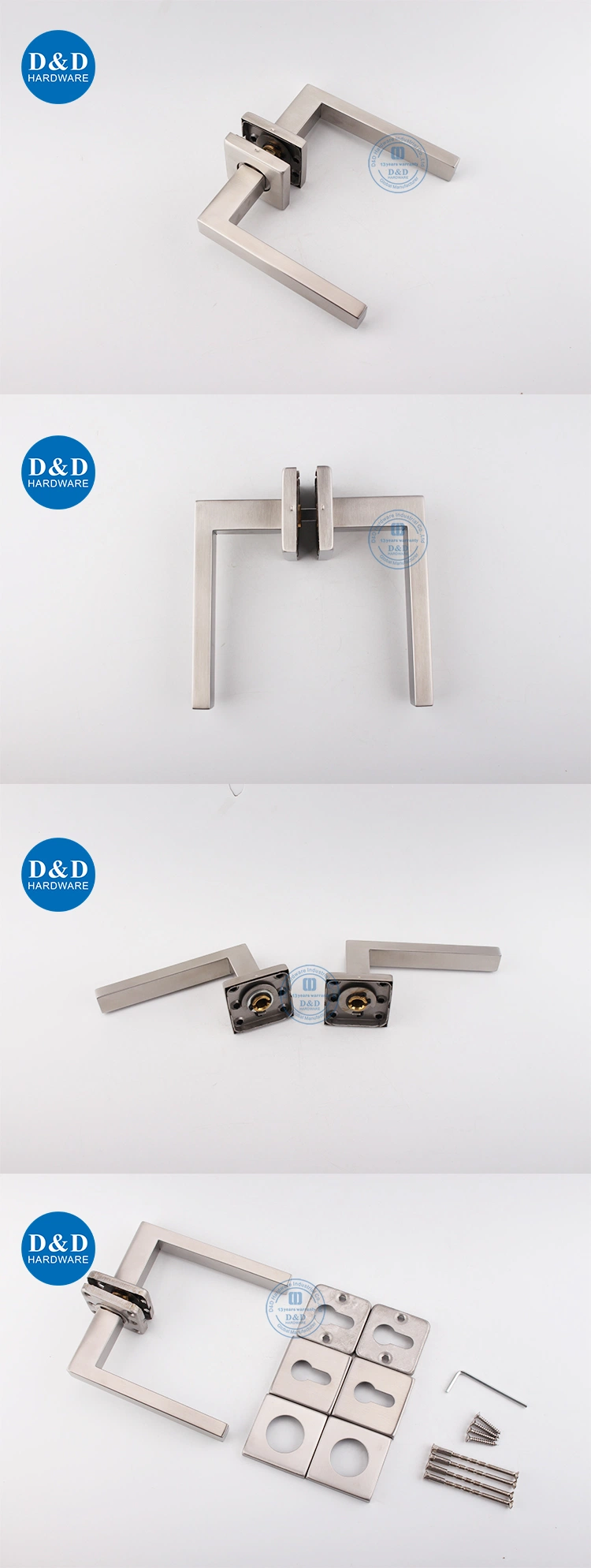 High Quality Stainless Steel Door Lever Handle Sets for Indoor Door