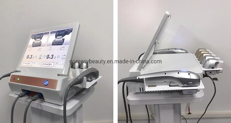 2023 Newest Two Handles 7 Cartridges Hifu Skin Tightening Face Lifting Dual Handle for Beauty SPA Beauty Salon