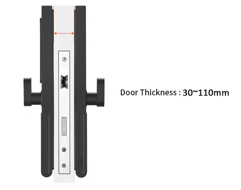 IP66 Waterproof Tuya Smart Home Aluminum Door Lock for Gate