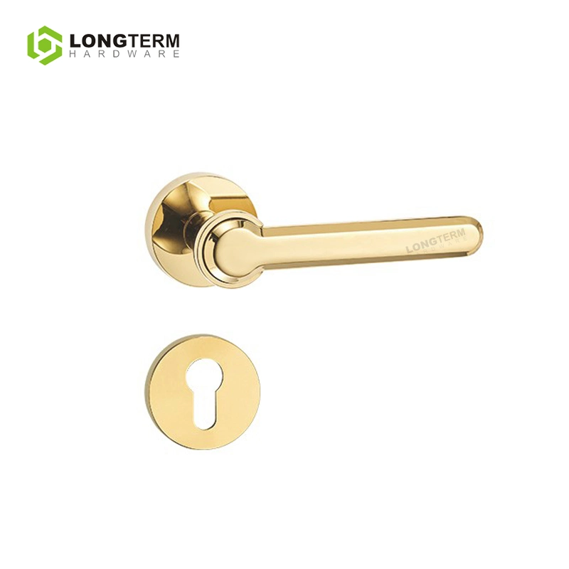 Latest Zinc Alloy Luxury Door Lock Front Door Handle Locks Zinc Alloy Door Lever Interior Lock Set