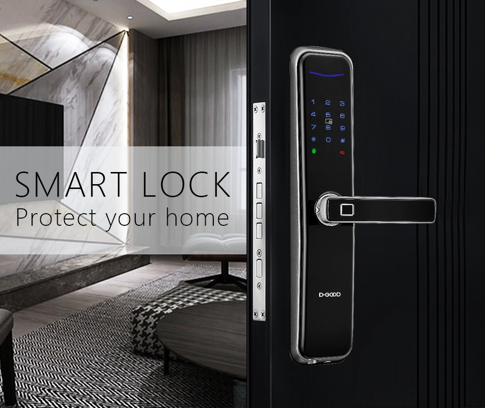 Electronic Key Free Smart Door Lock WiFi Smart Fingerprint Door