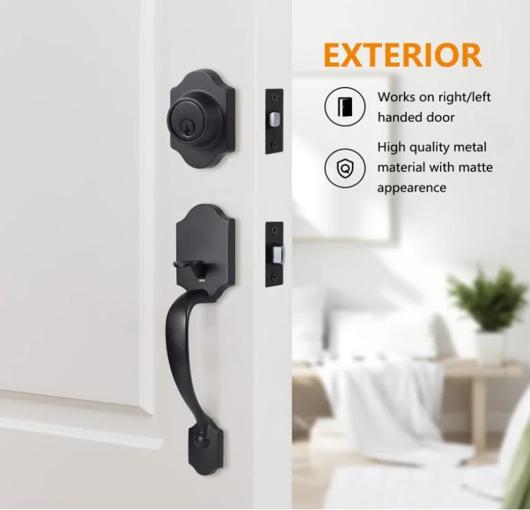 Interior Wooden Door Mortise Entry Handle Door Lockset for Home