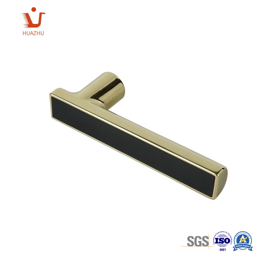 Heavy Duty Zinc Alloy Handle Stainless Steel Lock Handle Modern Interior Door Handle Luxury Door Lever Handle for Bedroom