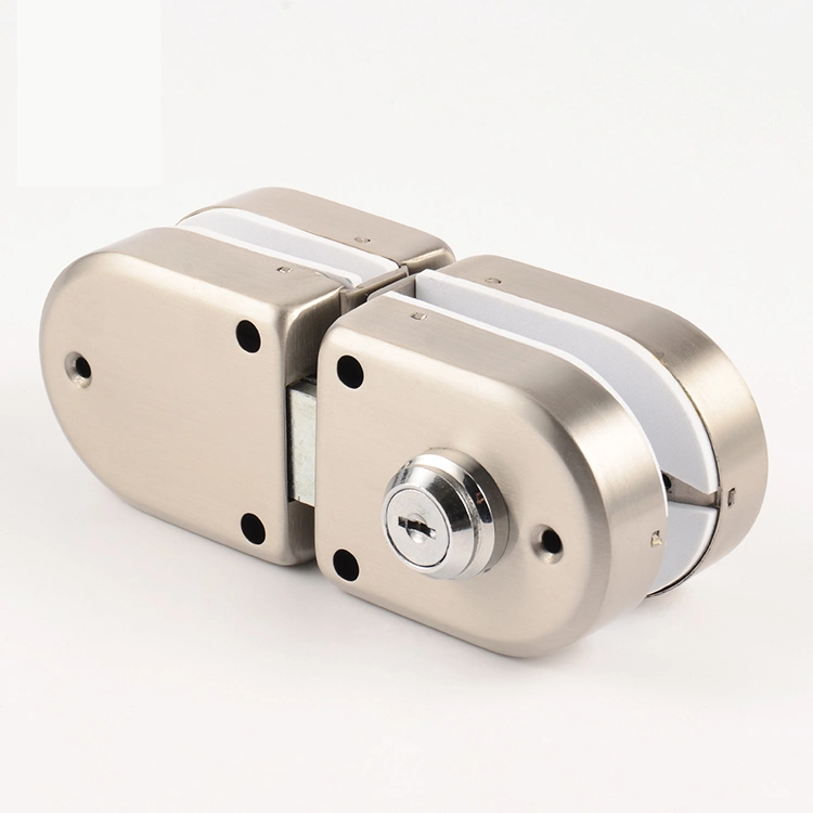 Keyi Metal Kg-18d Commercial Stainless Iron Stainless Steel 201 Double Swinging Glass Door Lock