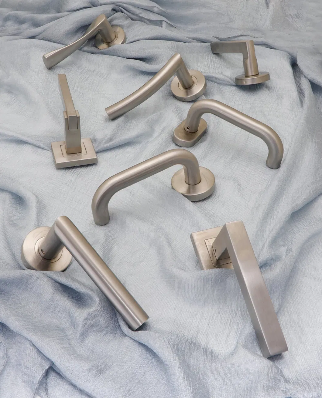 High Quality #304 Stainless Steel Wooden Door Handle/Lever Handle (HL804-HK19-SS)