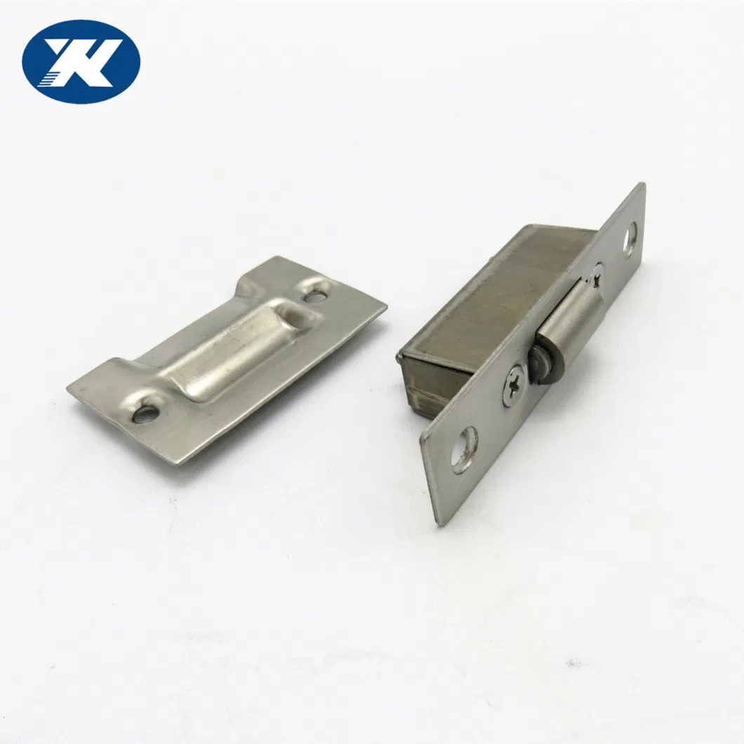 Stainless Steel Square Design House Guard Hardware Closet Roller Cabinet Door Latch Door Ball Catch