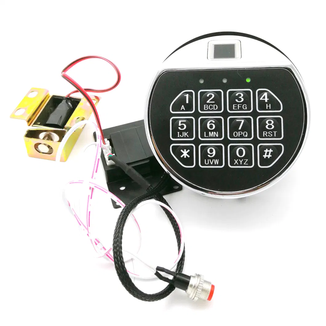 Secure Fingerprint Safe Lock with Dual Control Access, Digital Keypad Fingerprint Gun Safe Lock, Thumbprint Safe Lock