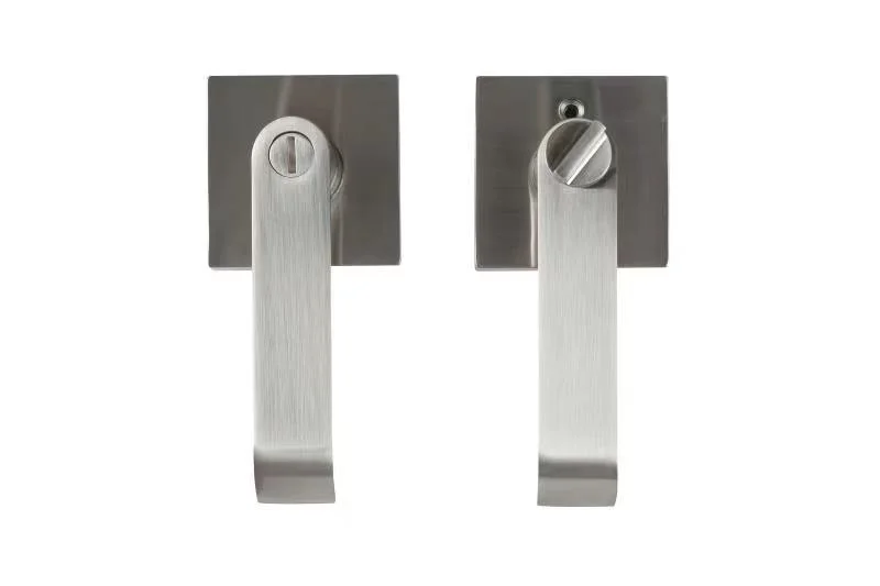 Hot Selling Stainless Steel Lever Brass Cylinder Key Entry Passage Privacy Door Lever Handle with Lock for Home Security