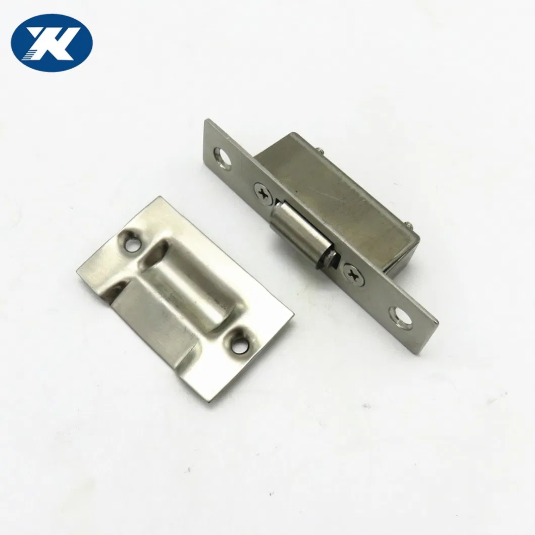 Stainless Steel Square Design House Guard Hardware Closet Roller Cabinet Door Latch Door Ball Catch